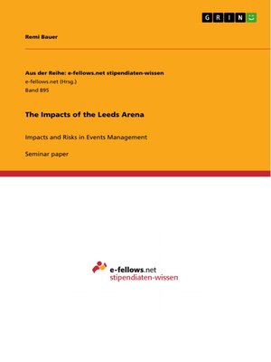 cover image of The Impacts of the Leeds Arena